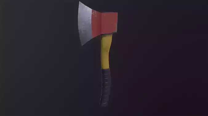 Old Axe 3D Model Low-poly 3D model