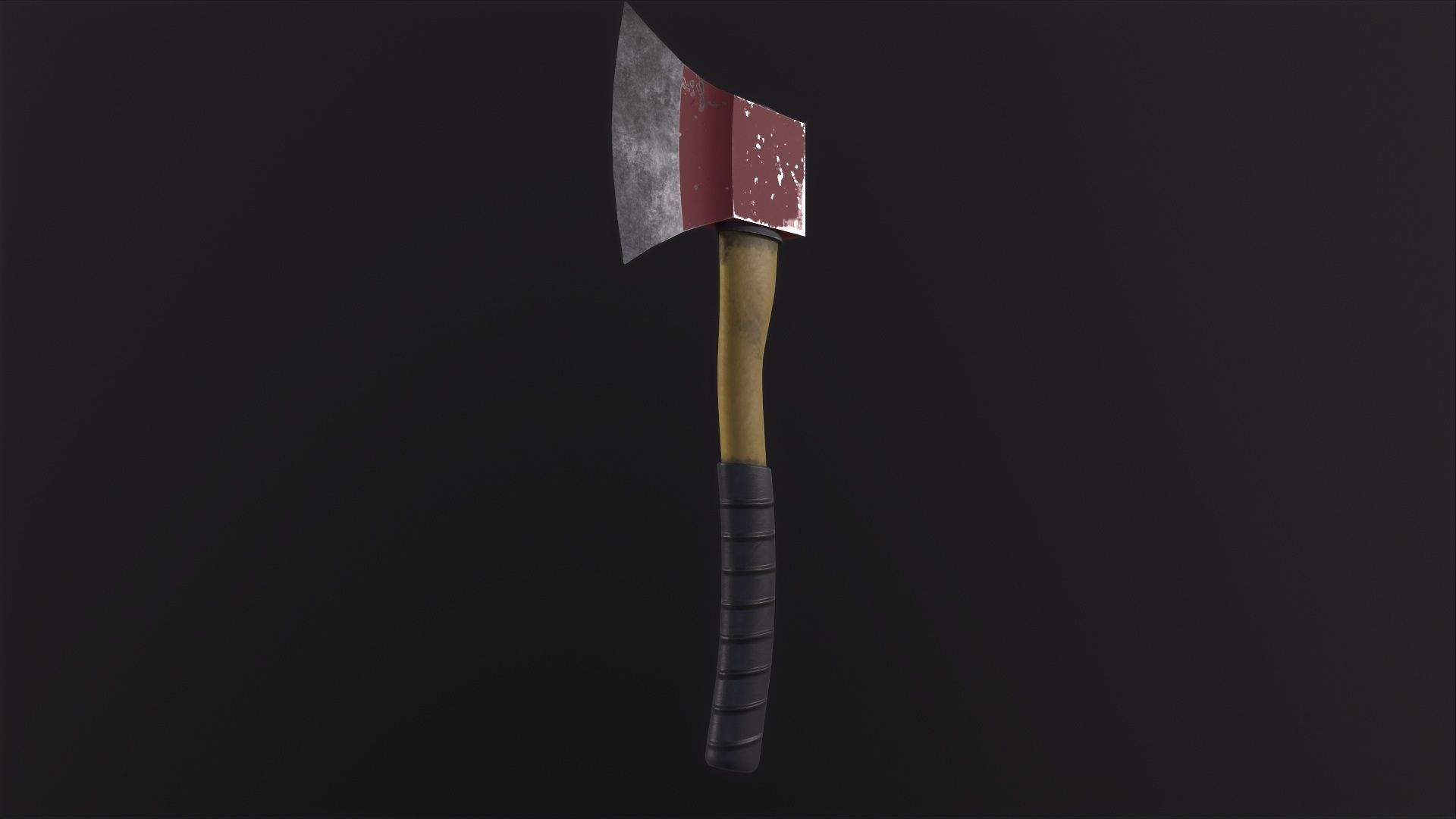 Old Axe 3D Model Low-poly 3D model_3