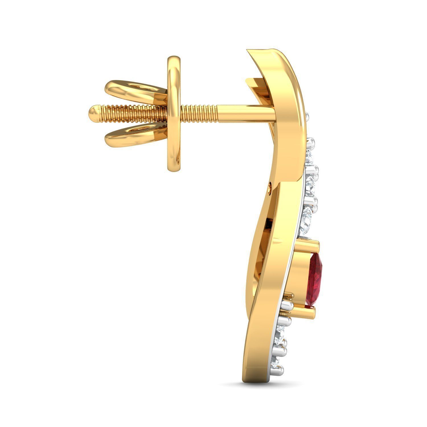 Diamond Solitaire Necklaces Set With Ring 3D Print Model 3D print model_8