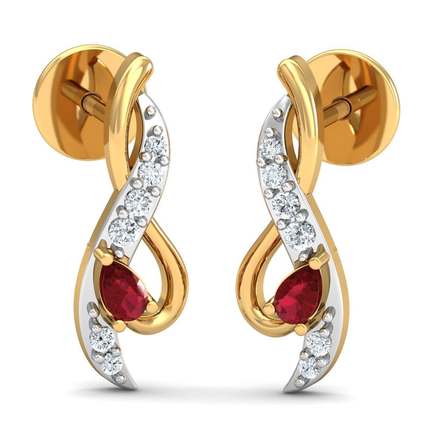 Diamond Solitaire Necklaces Set With Ring 3D Print Model 3D print model_6