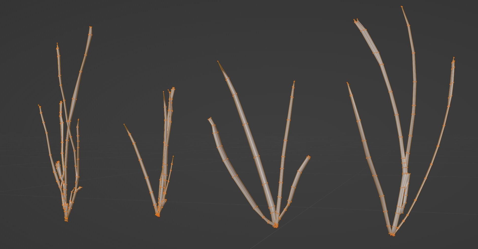 Realistic Grass with Patches Generator and Animation PBR 3D model_19