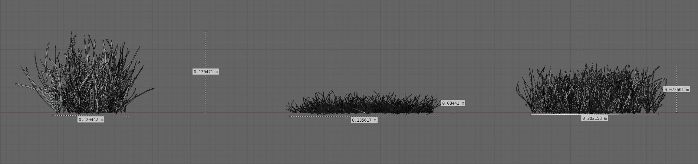 Realistic Grass with Patches Generator and Animation PBR 3D model_8