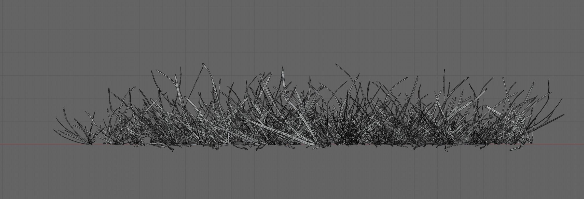Realistic Grass with Patches Generator and Animation PBR 3D model_11