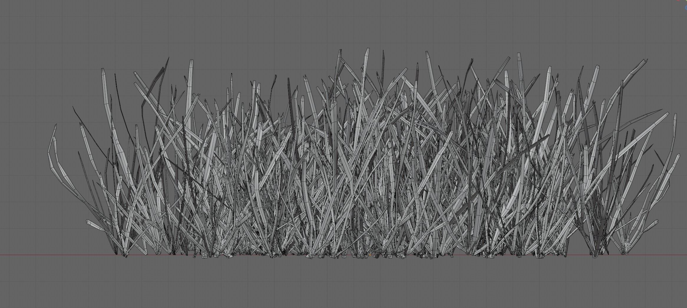 Realistic Grass with Patches Generator and Animation PBR 3D model_12