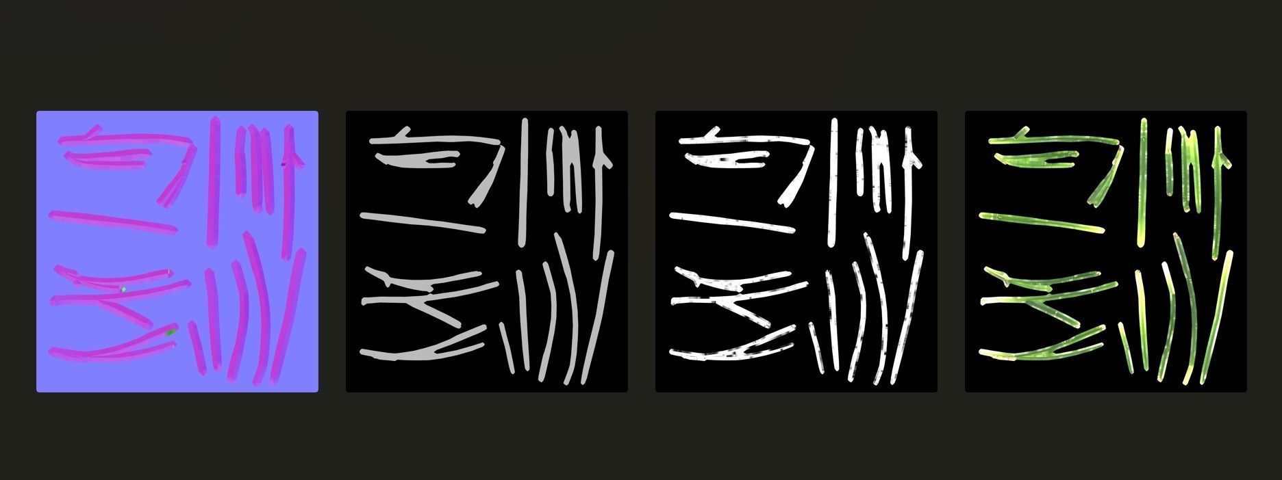 Realistic Grass with Patches Generator and Animation PBR 3D model_23