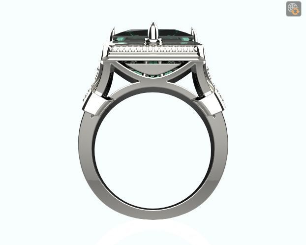 Men Ring 3D print model_1