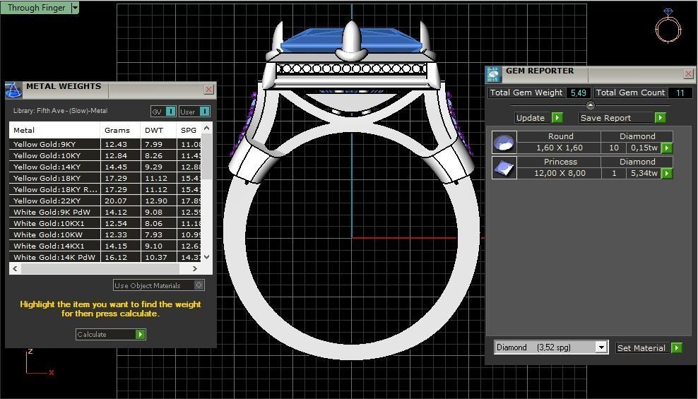 Men Ring 3D print model_13