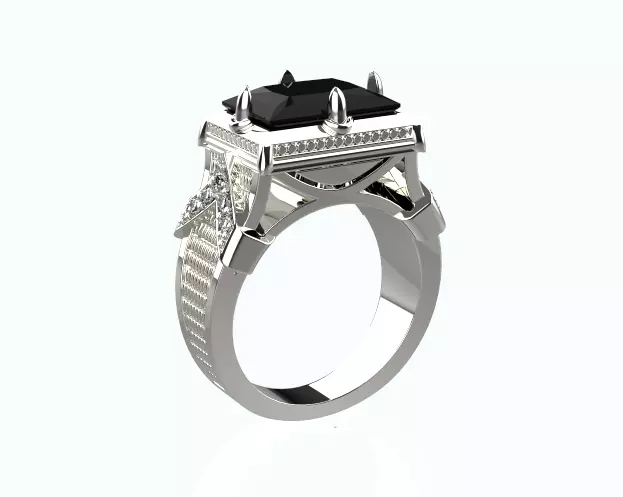 Men Ring 3D print model_0