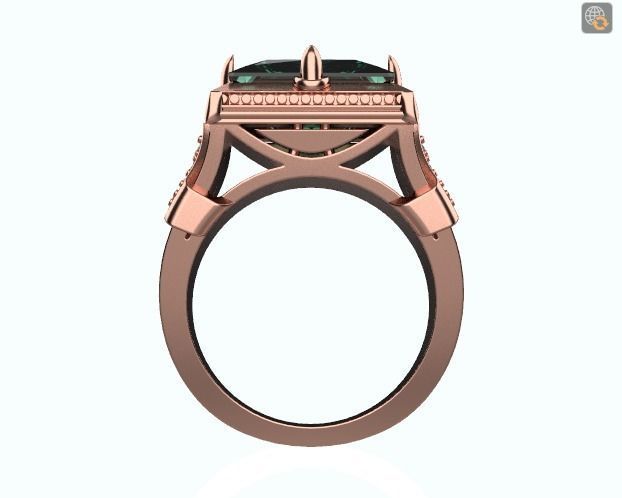 Men Ring 3D print model_8