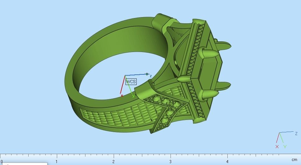 Men Ring 3D print model_17