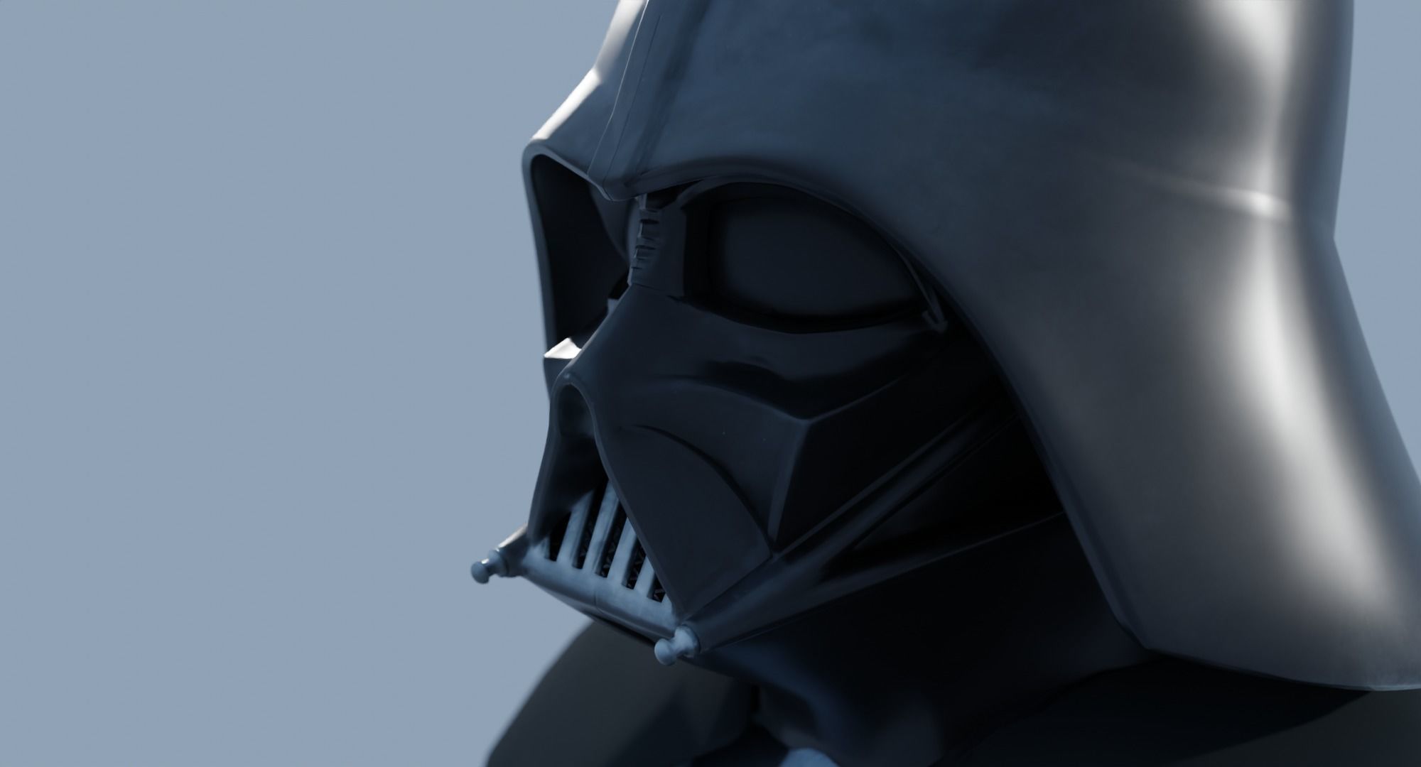 Darth Vader - Full Body Suit - Rigged 3D model_6