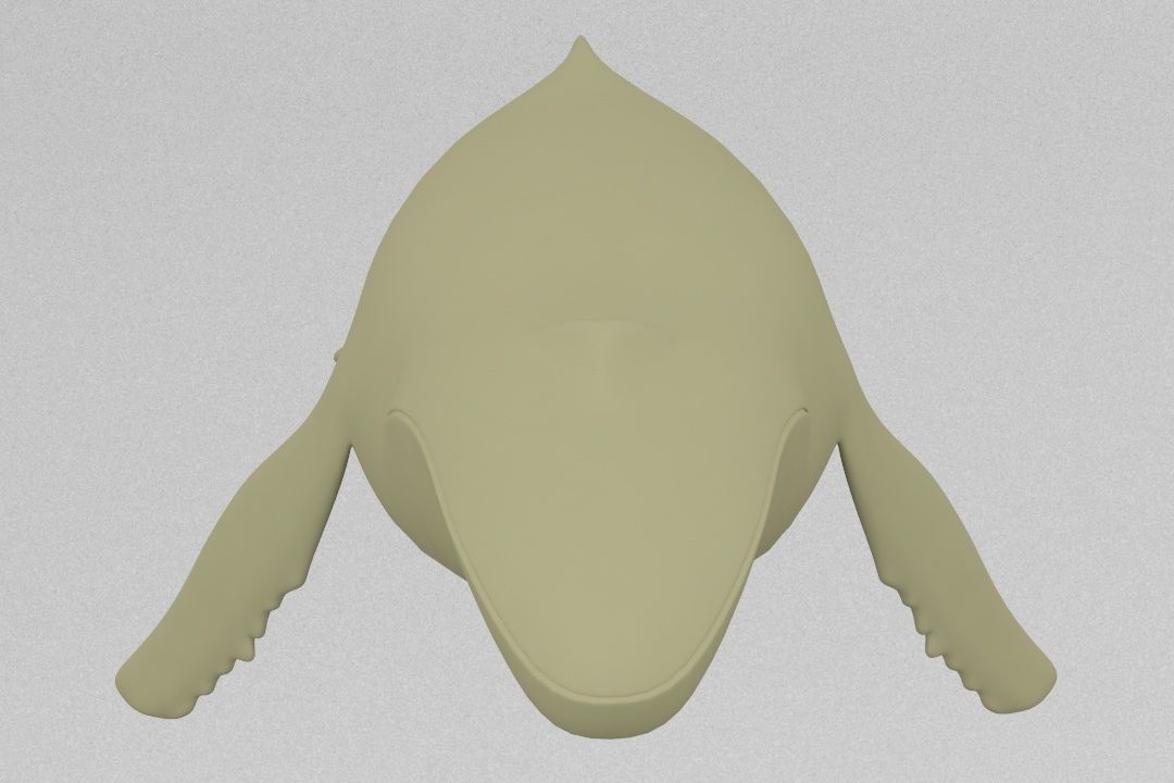 Whale 3D print model_2