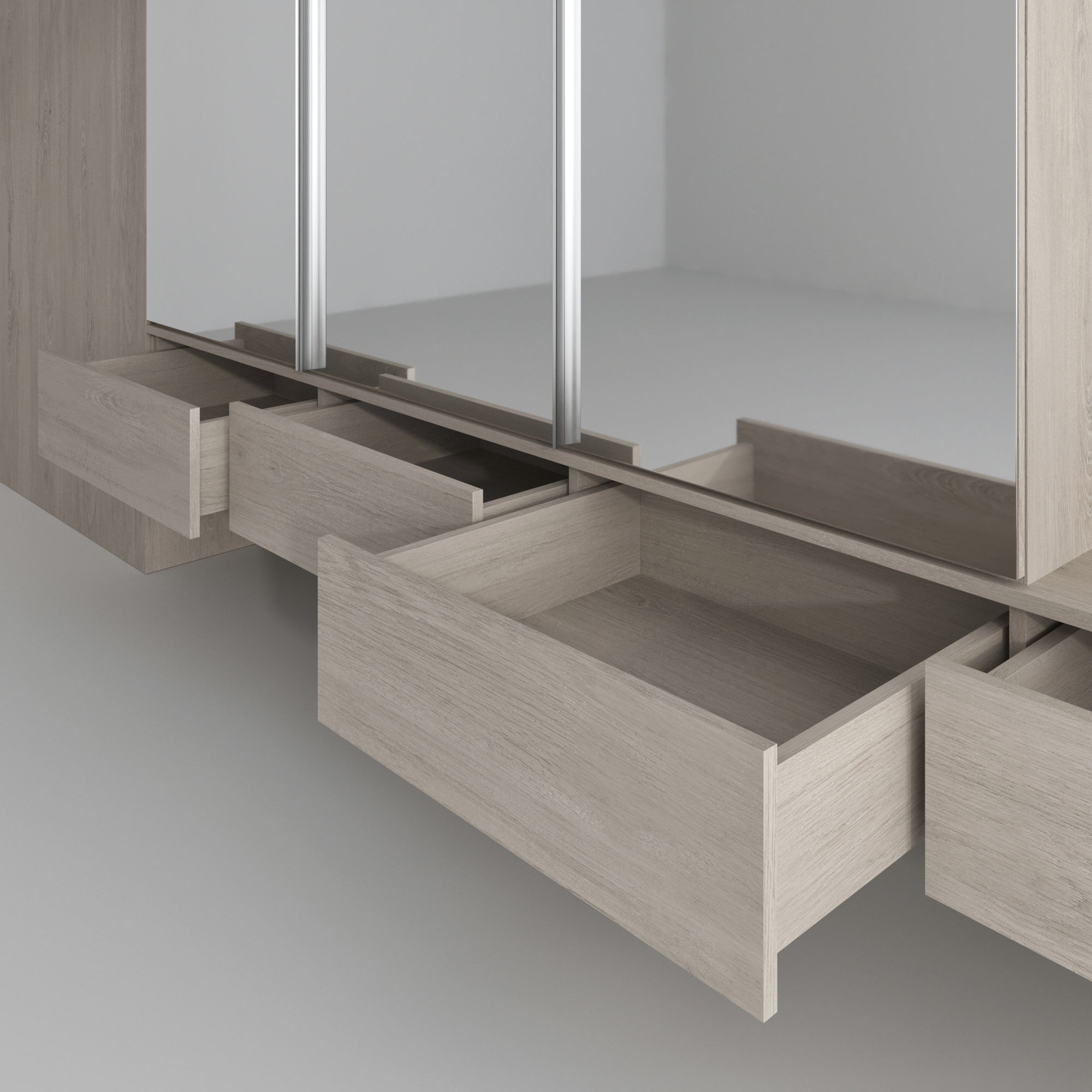 Hallway set 08 3D model_2