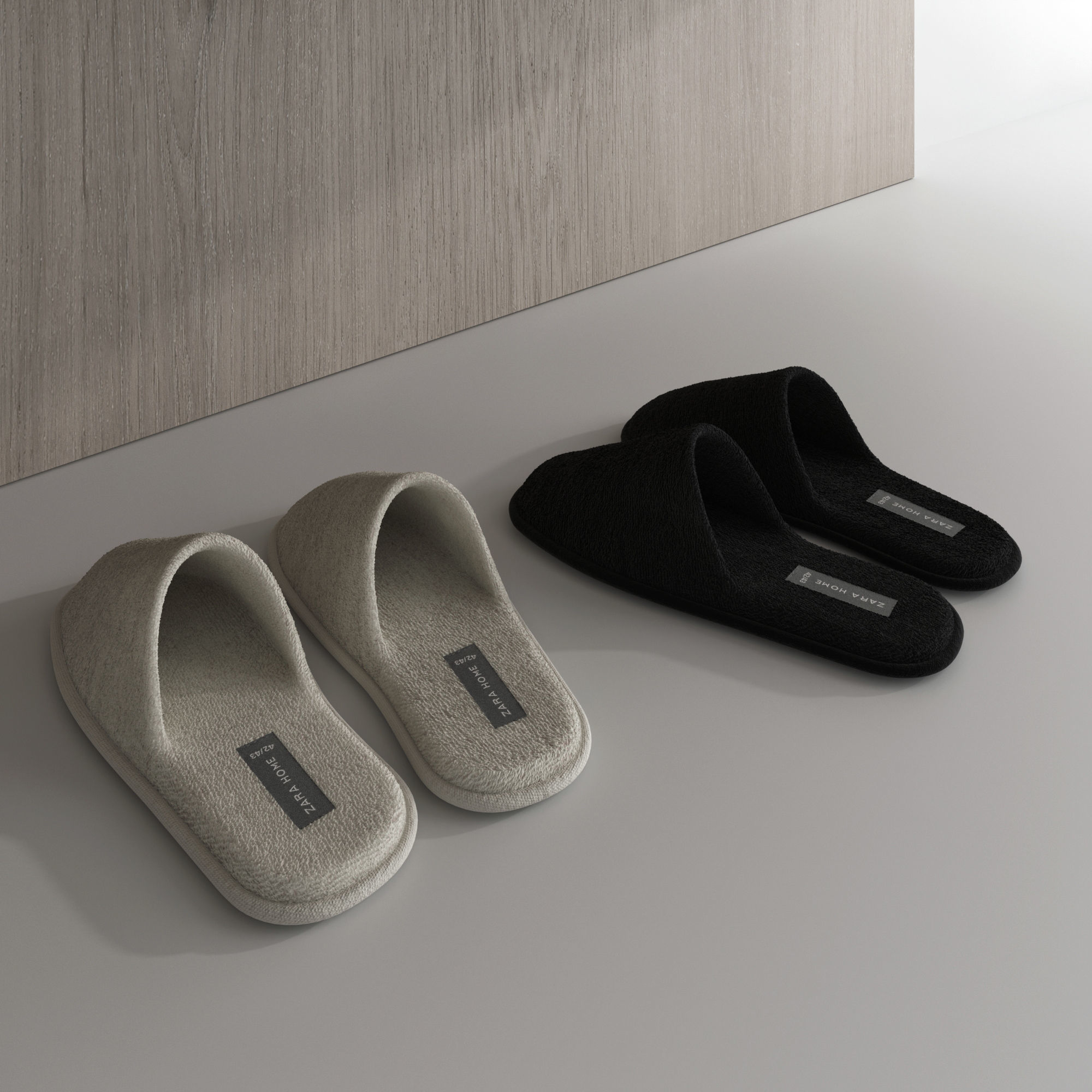 Hallway set 08 3D model_3