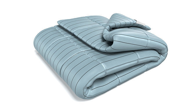 Duvets Set 3D model 6