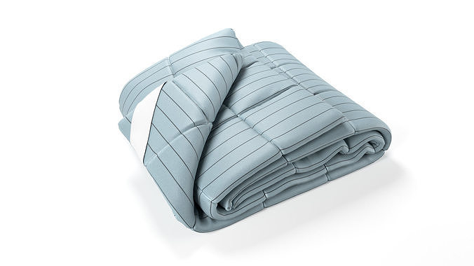 Duvets Set 3D model 3
