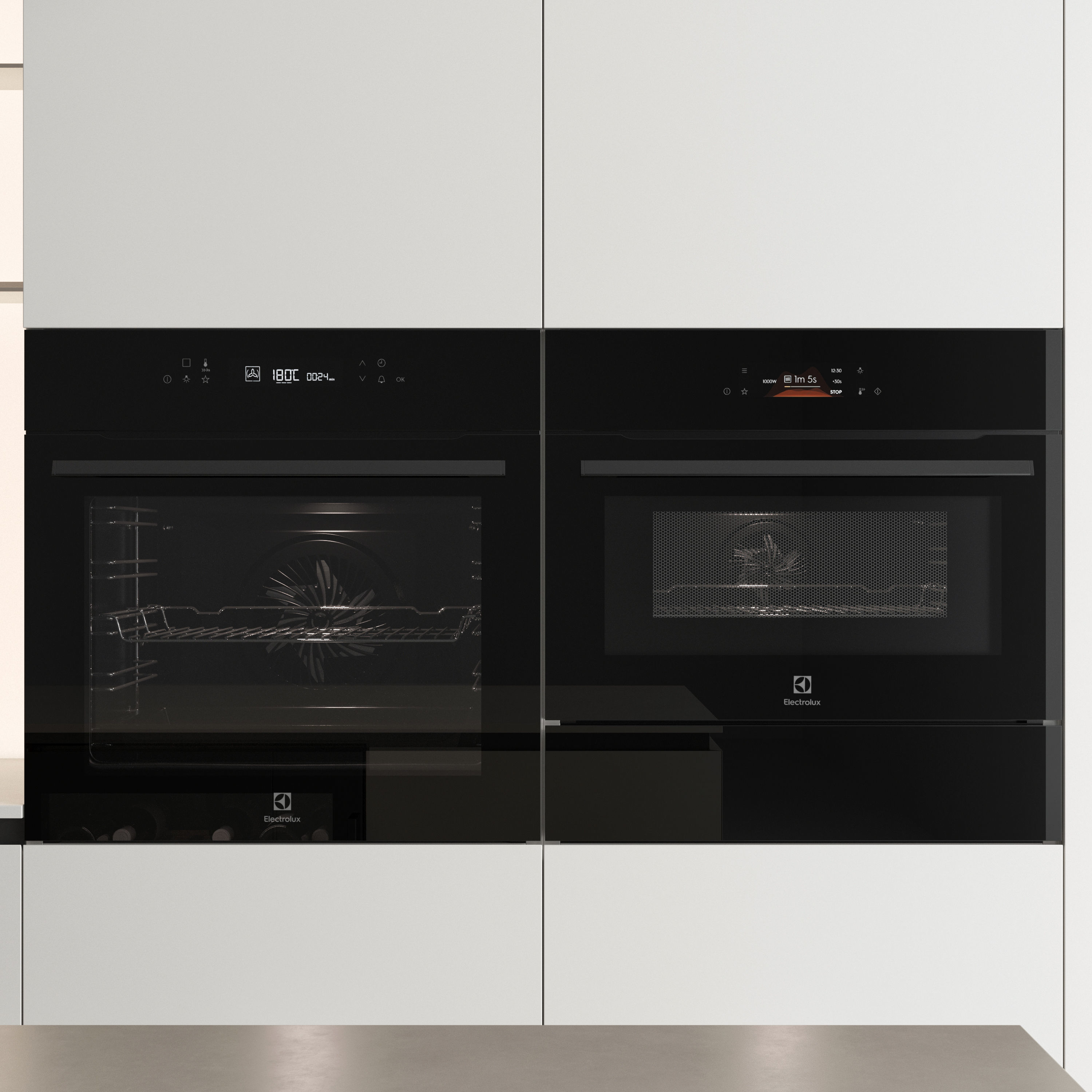 Kitchen set 01 3D model_3