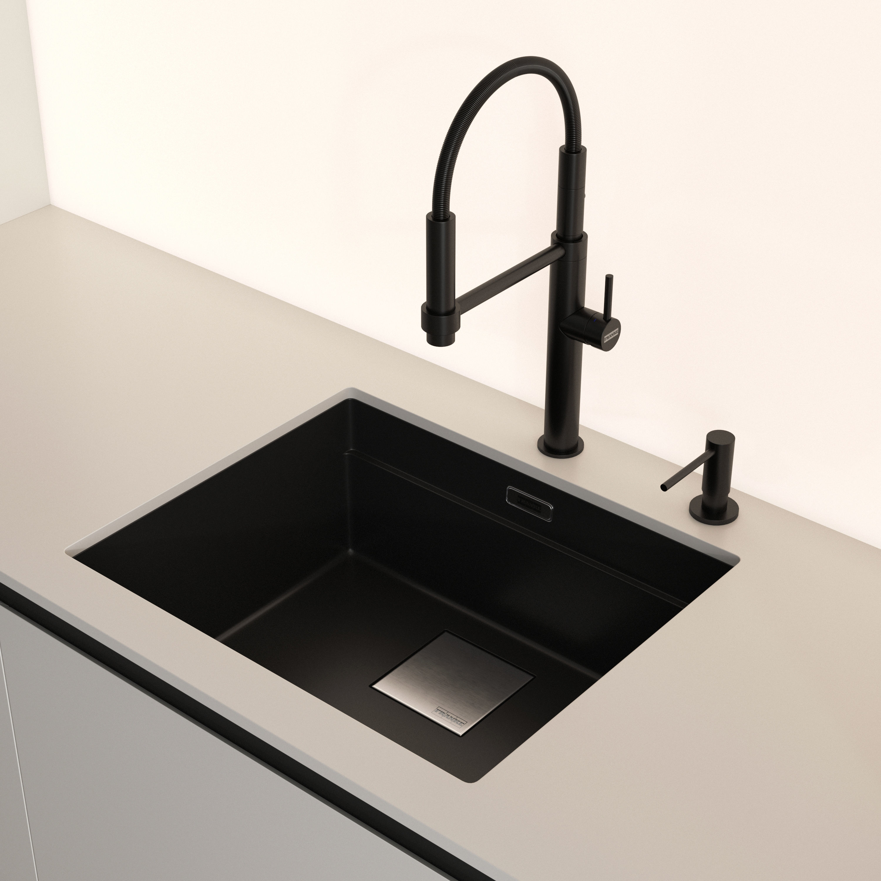 Kitchen set 01 3D model_2