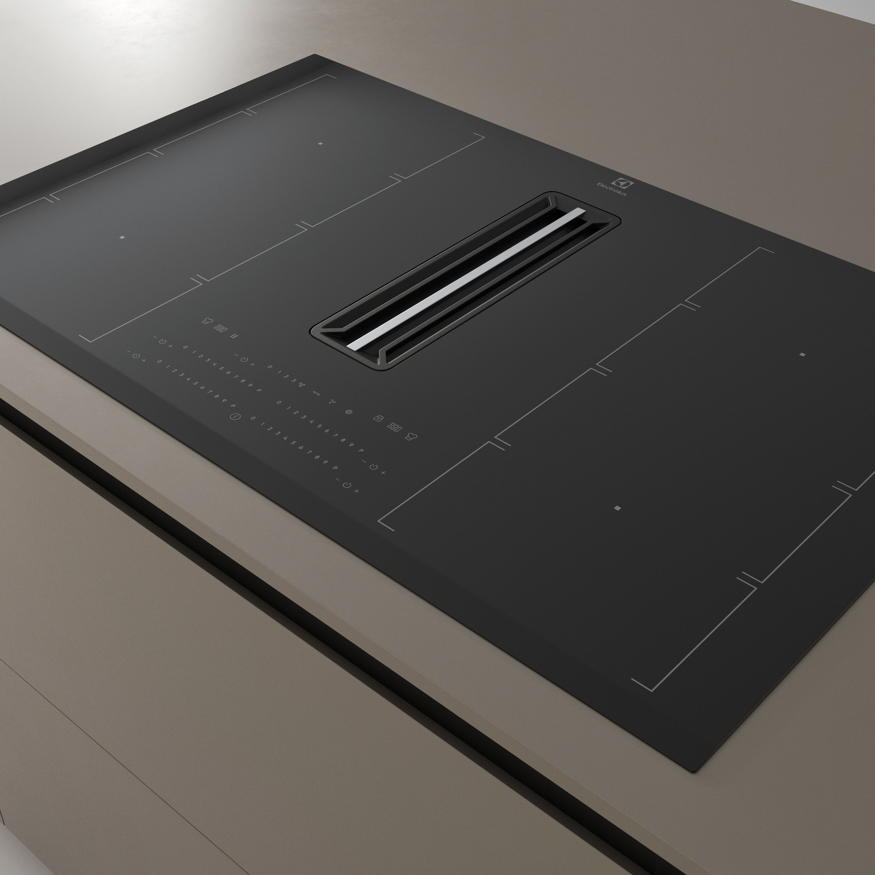 Kitchen set 01 3D model_5