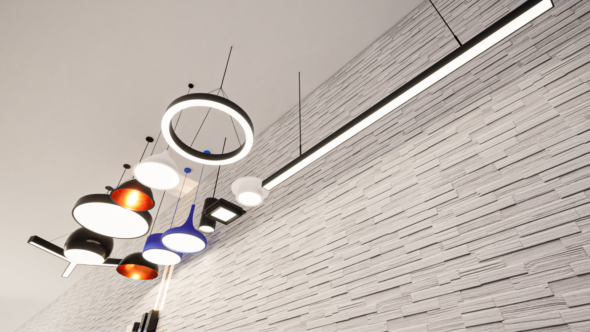 Lights 3D model_10