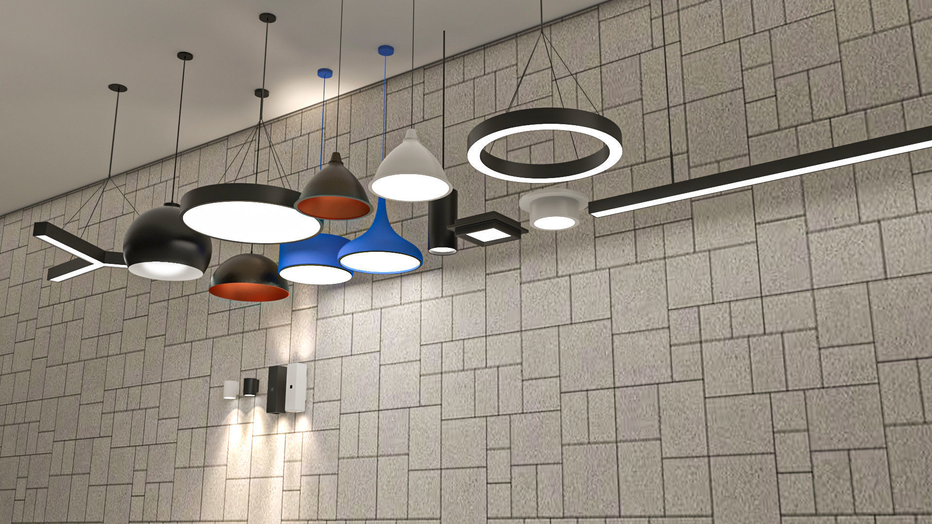 Lights 3D model_4