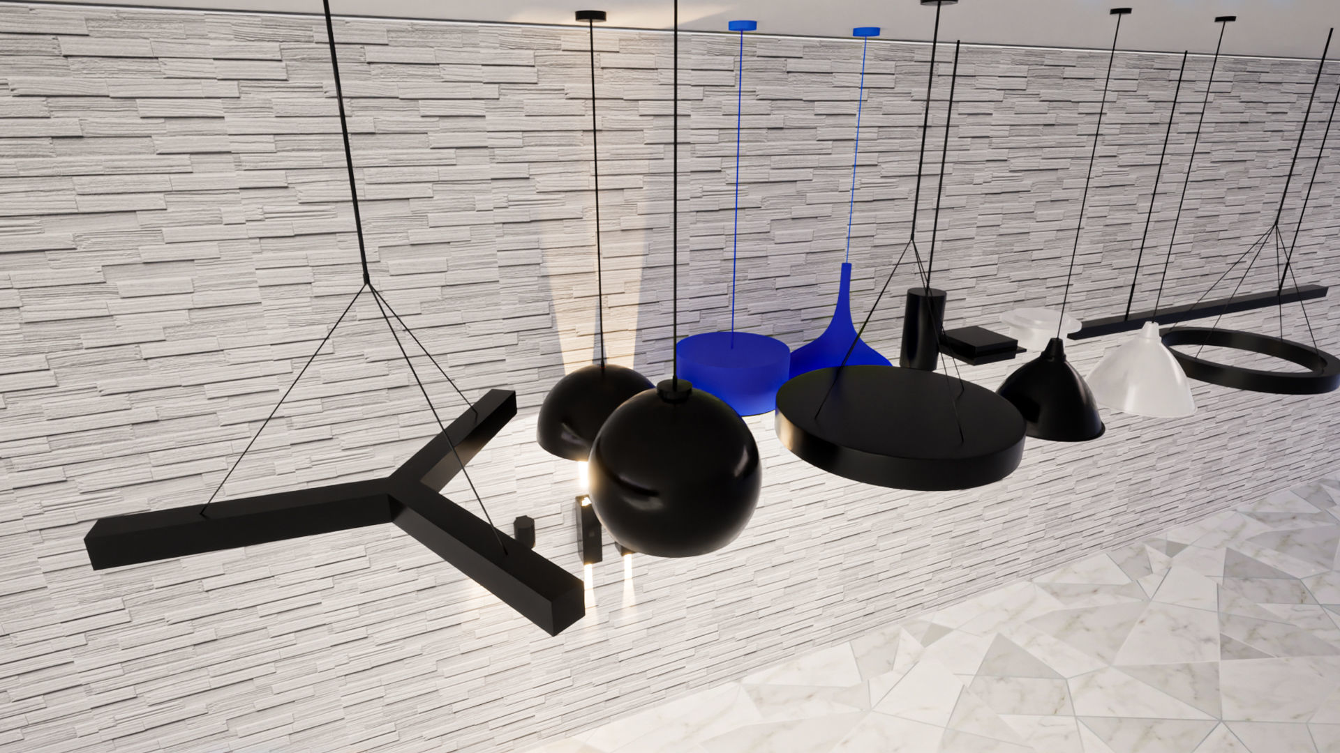 Lights 3D model_11