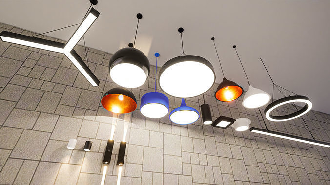 Lights 3D model