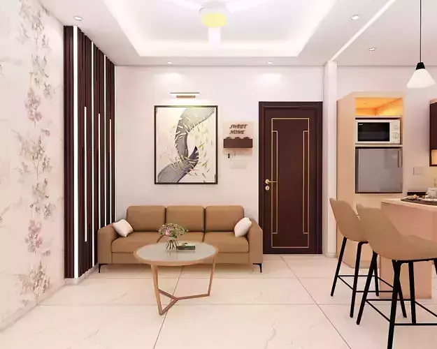STUDIO APARTMENT 3D model