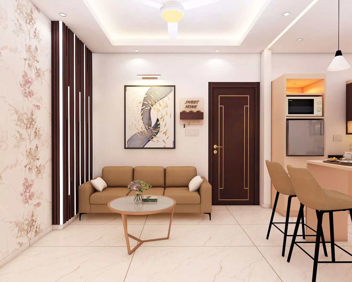 STUDIO APARTMENT 3D model