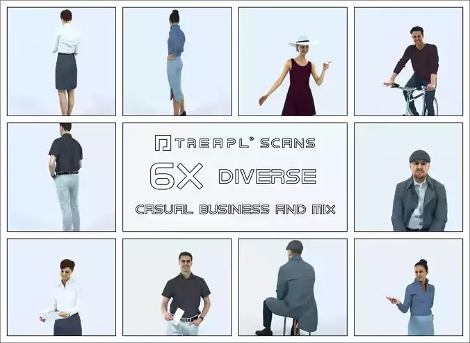 SAG07 6X Business Casual Man Woman Cyclist Bike Hat Diverse 009