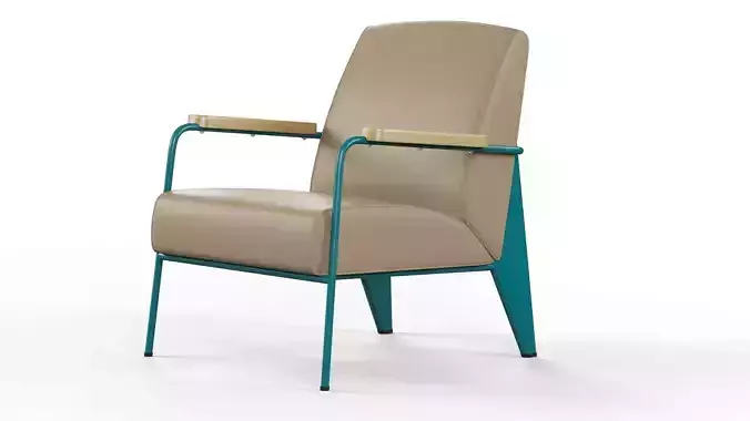Fauteuil de Salon lounge chair 3D model