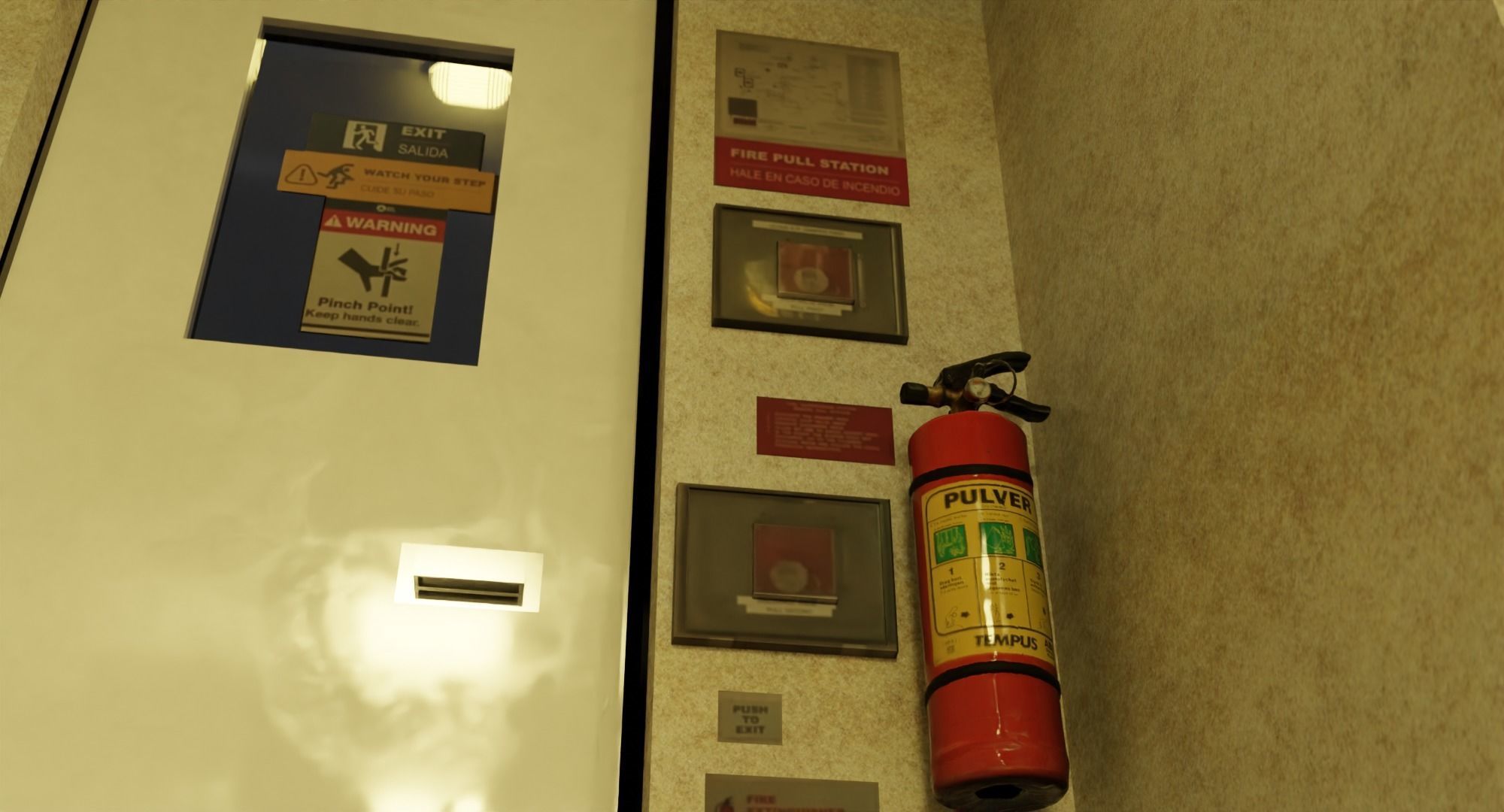 Nyc Ferry - New York Full Interior Low-poly 3D model_6