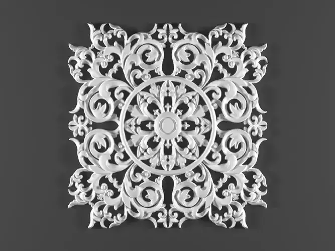 free ornamental classic decoration 3d model kitbash vol 36 Free 3D model