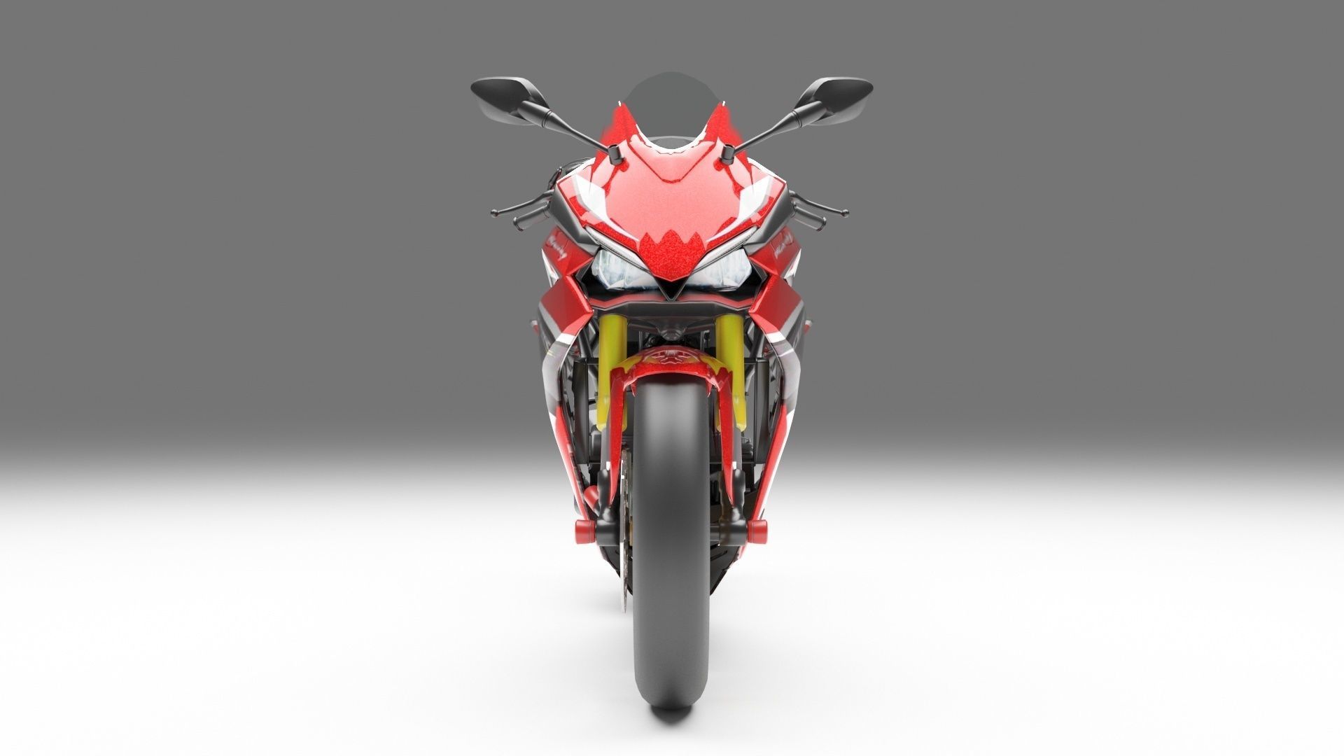Honda CBR250RR 3D model_7