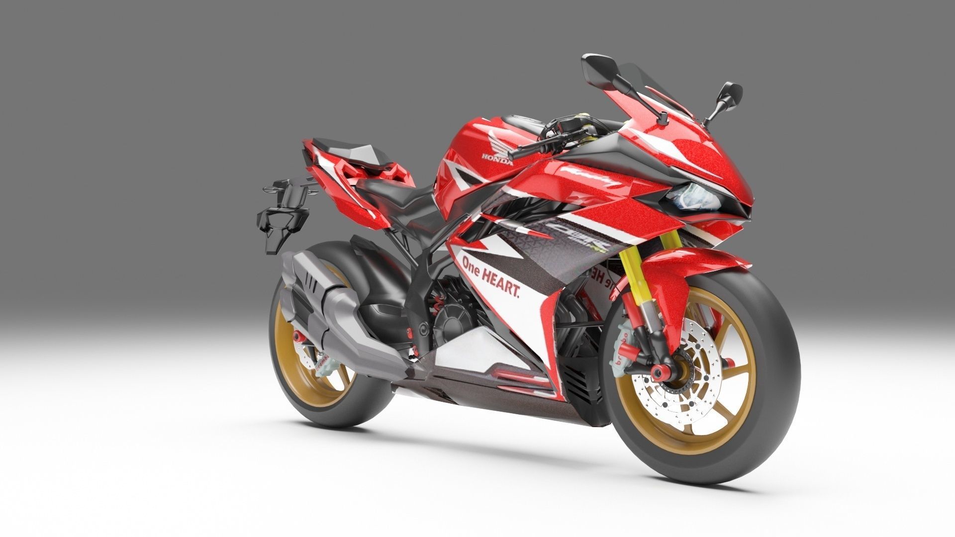 Honda CBR250RR 3D model_6