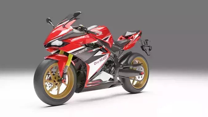 Honda CBR250RR 3D model