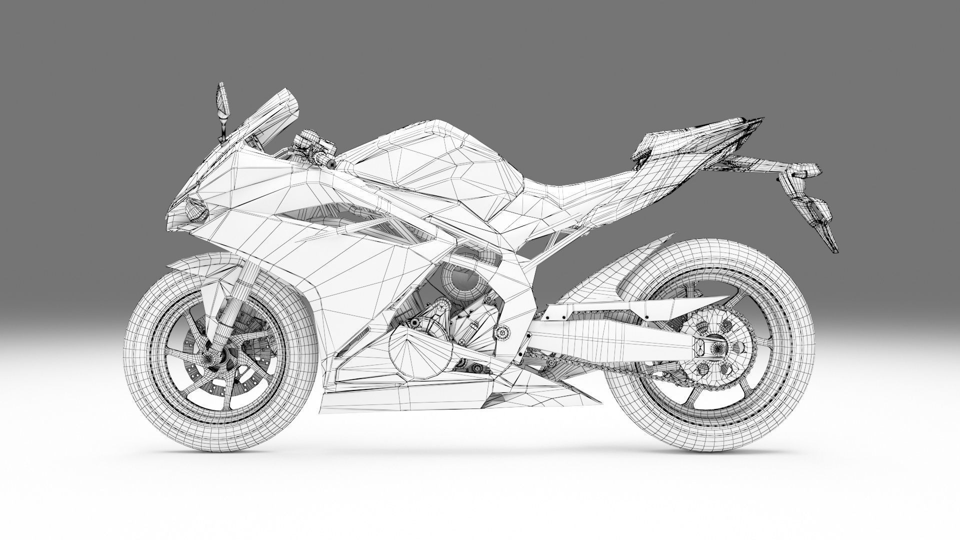 Honda CBR250RR 3D model_9