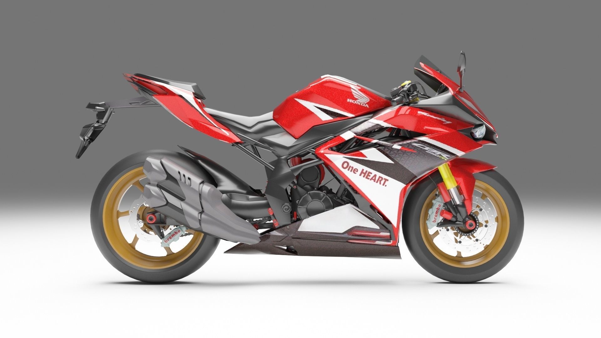Honda CBR250RR 3D model_5