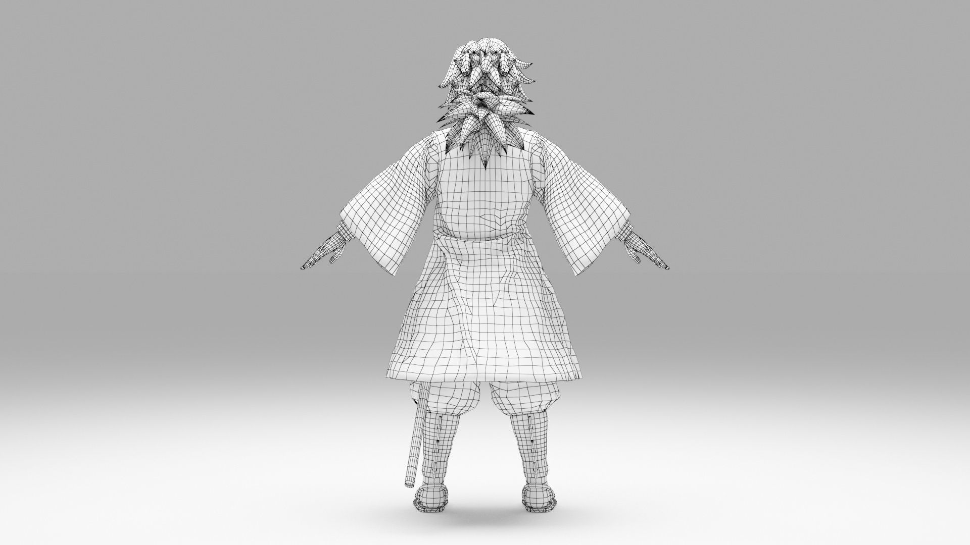 Tomioka Giyu - Kimetsu no Yaiba 3D model_10