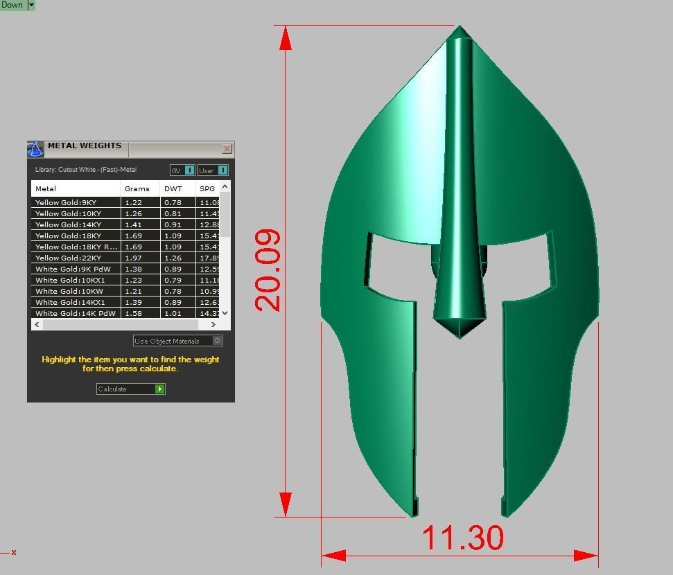 Pendant model 3D 0208 printable model 3D print model_9