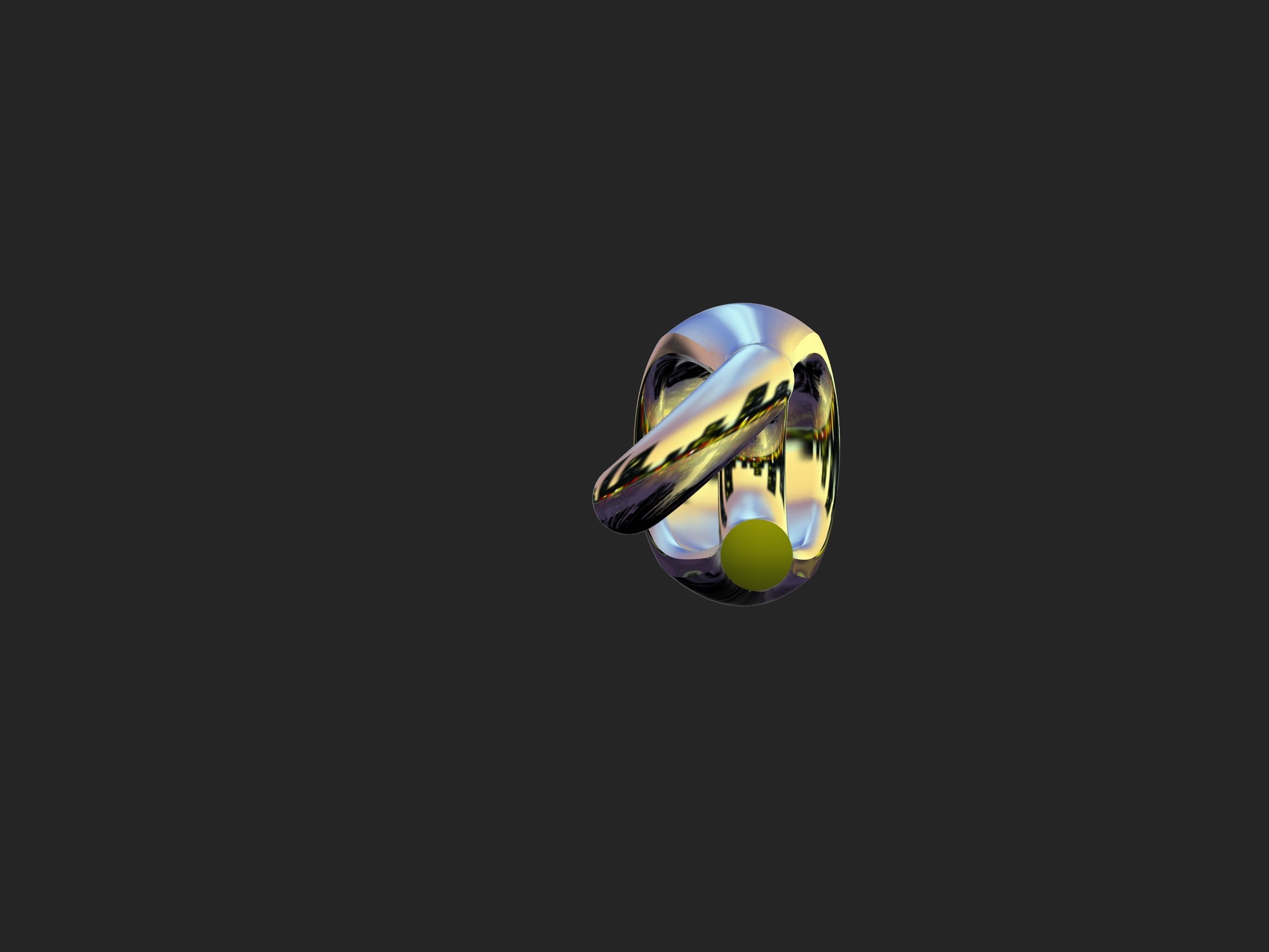 Peacock bed pendant 3D print model_6