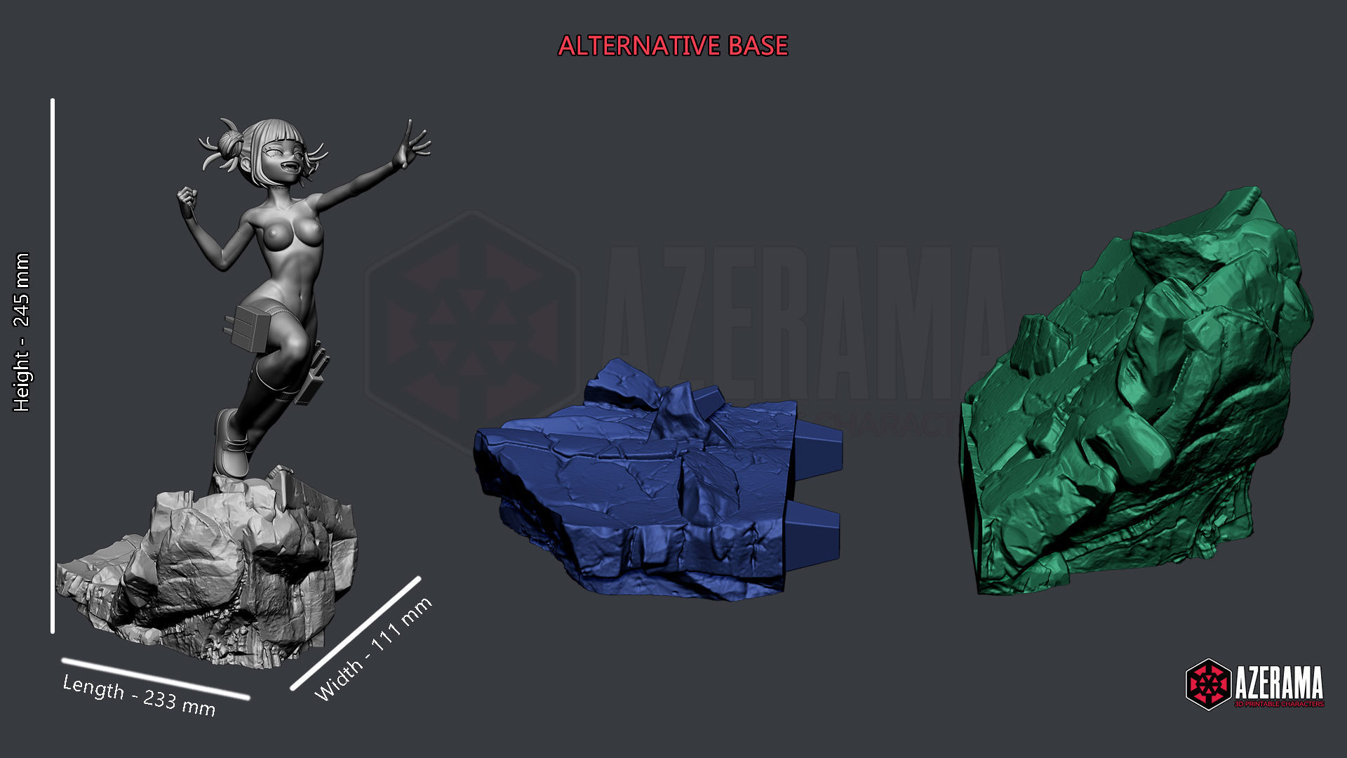 HIMIKO TOGA NSFW STL READY FOR 3D PRINTING 3D print model_7