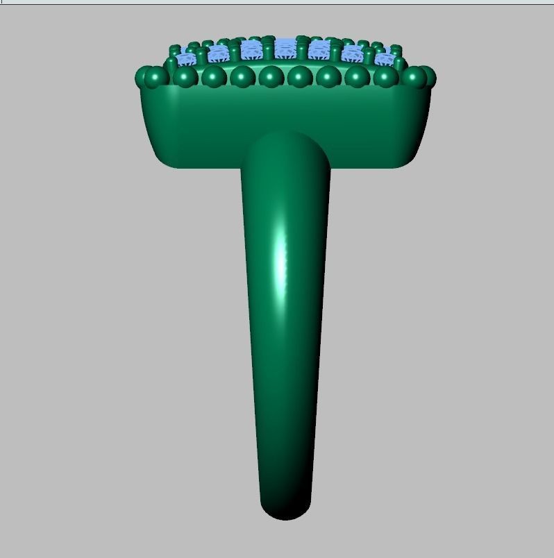 Diamond ring 0420 3D printable model 3D print model_13