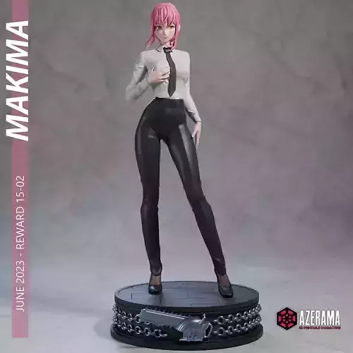 MAKIMA STL READY FOR 3D PRINTING 3D print model