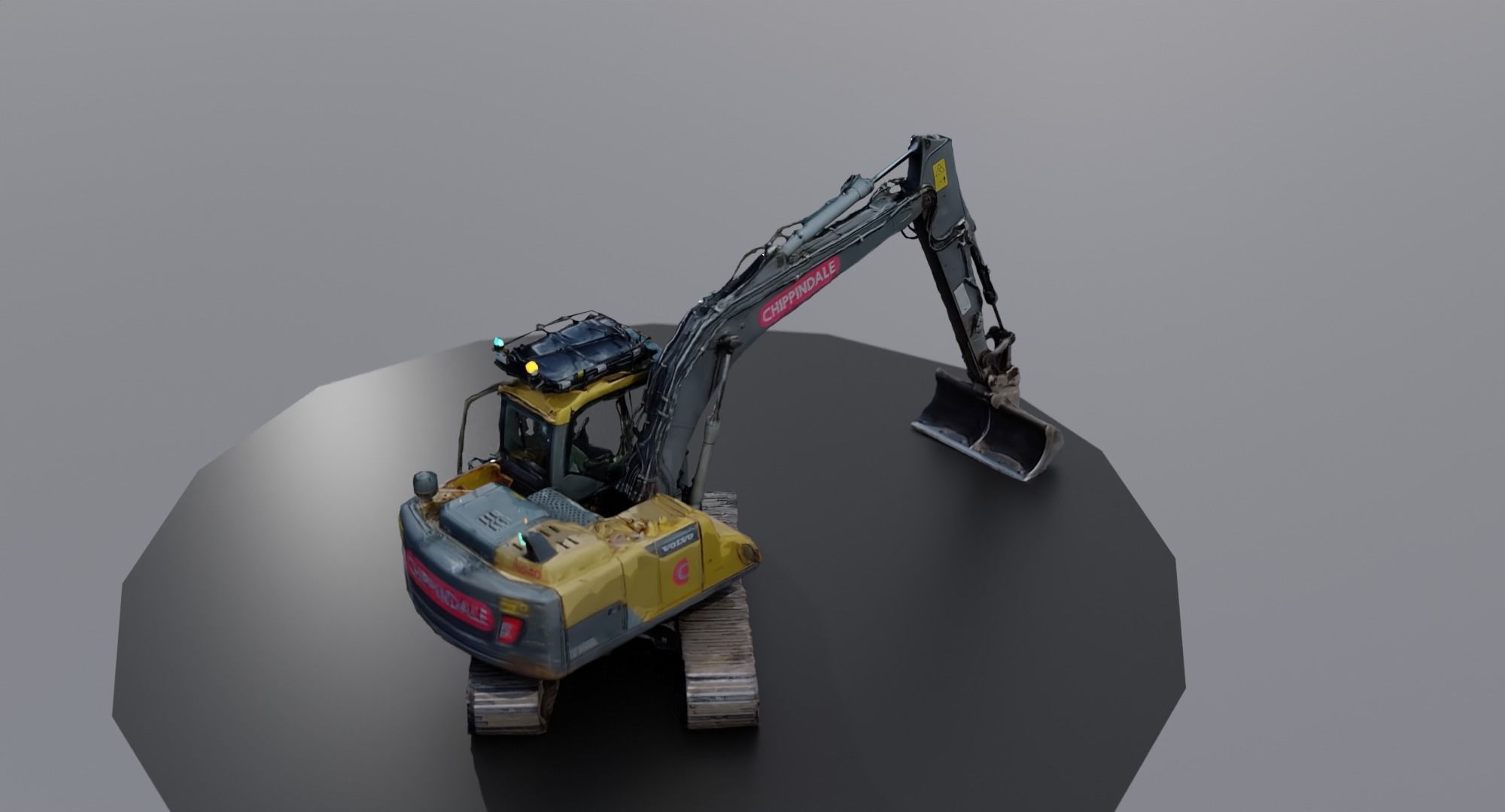 Excavator Digger - Construction Site Asset 3D model | CGTrader