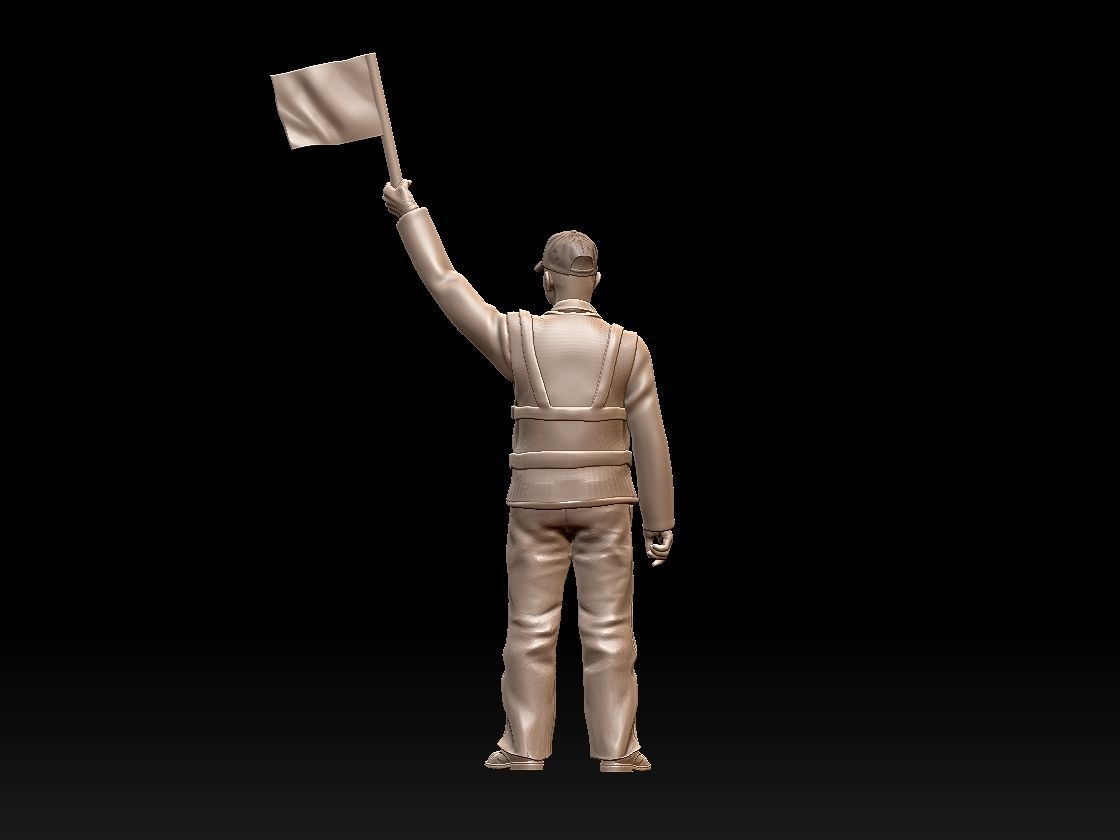 staff railroad 3D print model_12
