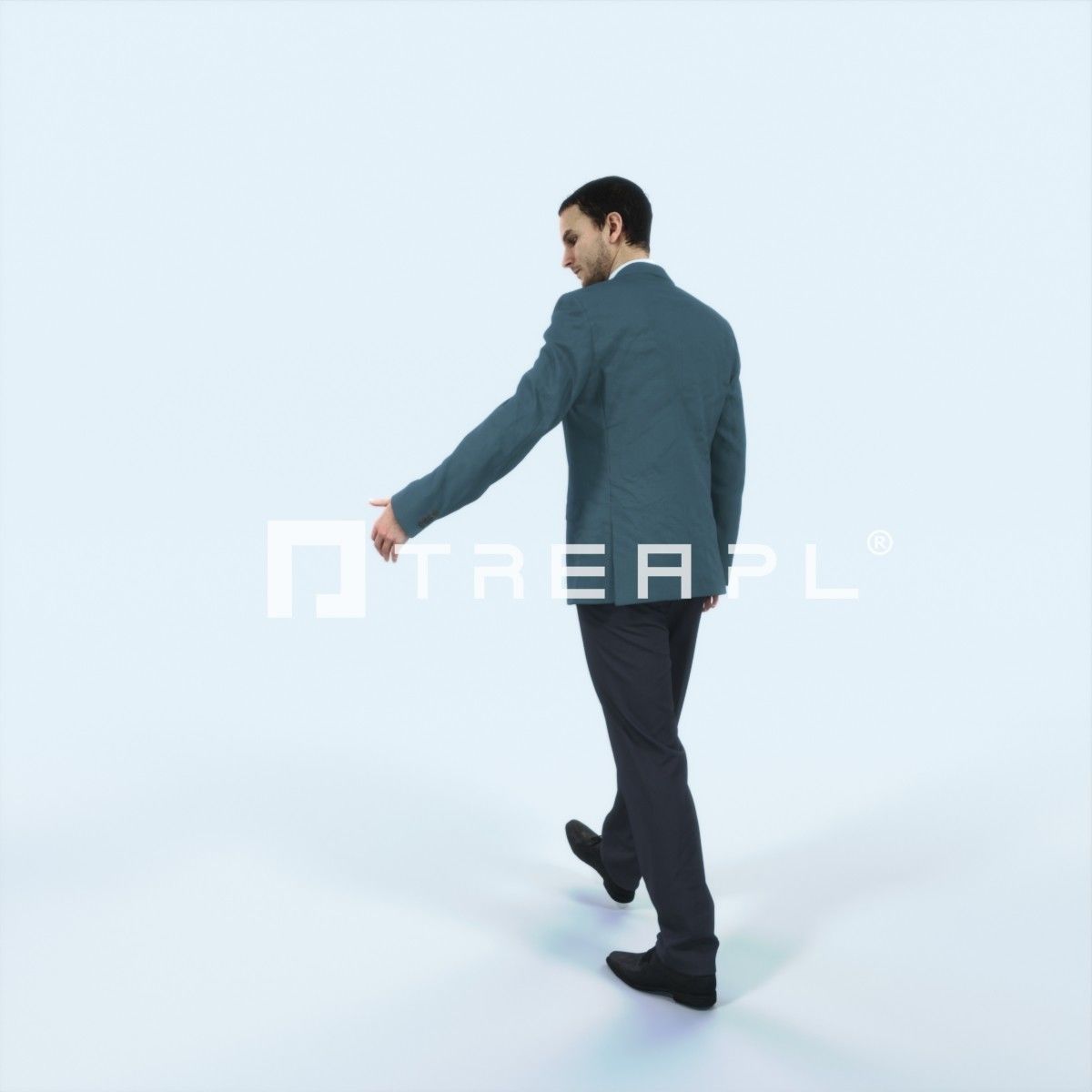 XAG07 10X Casual Camera Woman African Asian Black Sitting 010 Low-poly 3D model_5