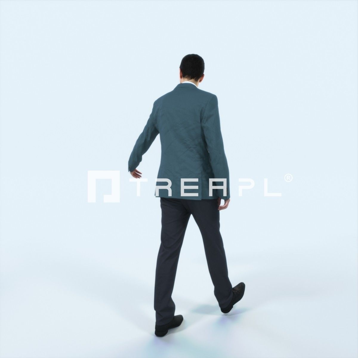 XAG07 10X Casual Camera Woman African Asian Black Sitting 010 Low-poly 3D model_4