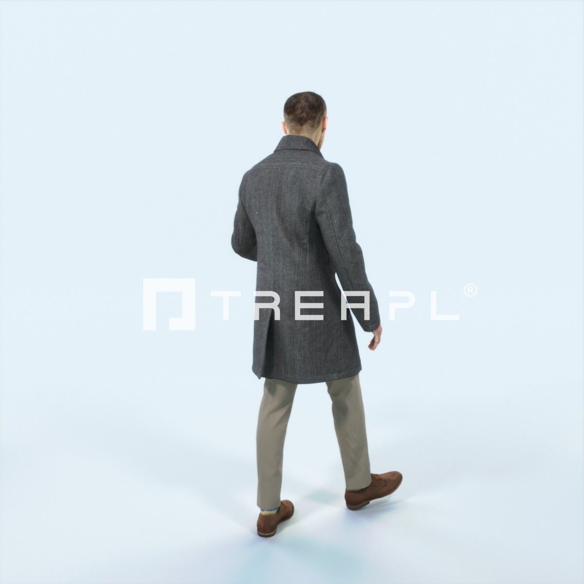 XAG07 10X Casual Camera Woman African Asian Black Sitting 010 Low-poly 3D model_10