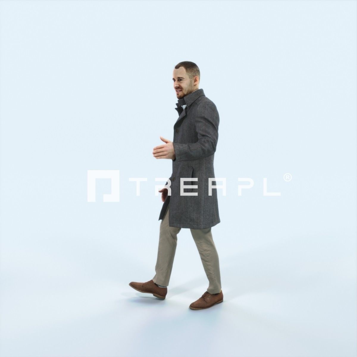 XAG07 10X Casual Camera Woman African Asian Black Sitting 010 Low-poly 3D model_12